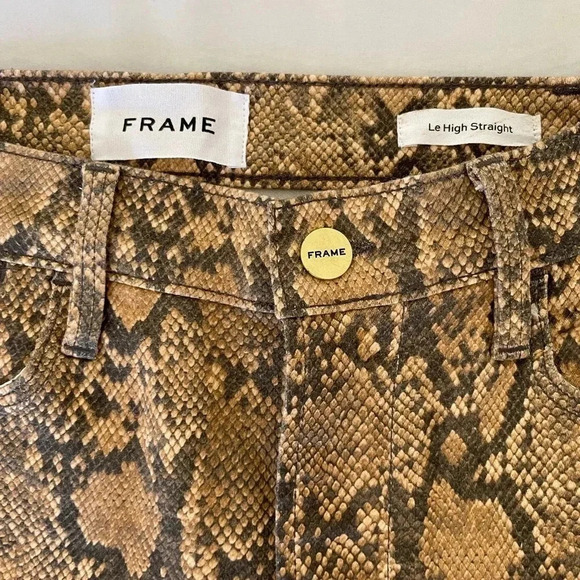 Frame Denim Python coated denim - Picture 6 of 12